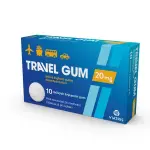 13216-travel gum 20mg gum mnd 10